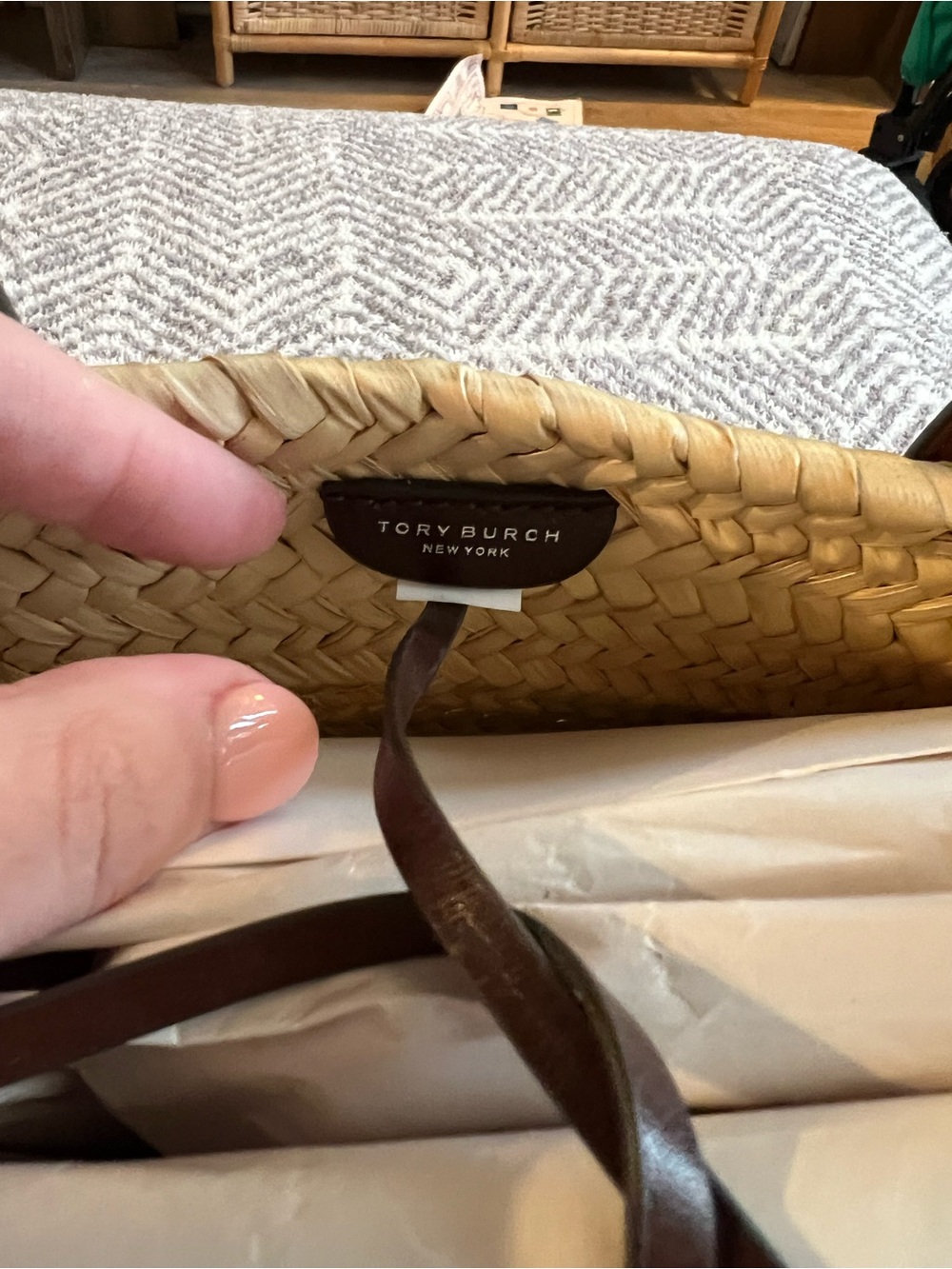 Tory Burch small Ella tote - Picture 7 of 10